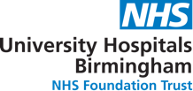 NHS University Hospitals Birmingham Logo