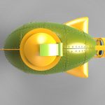 Toy Submarine R6